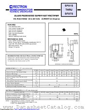 SF87S datasheet pdf Rectron Semiconductor