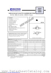SS50 datasheet pdf Rectron Semiconductor