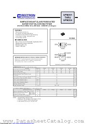 UFM201 datasheet pdf Rectron Semiconductor