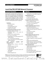 IXP1200 datasheet pdf Level One