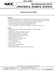 UPD4516161A datasheet pdf NEC