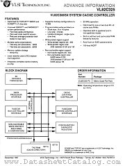 VL82C325 datasheet pdf VLSI Vision Limited