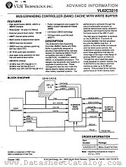 VL82C3216 datasheet pdf VLSI Vision Limited
