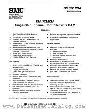 SMC91C94 datasheet pdf Standard Microsystems