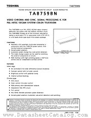 TA8759BN datasheet pdf TOSHIBA