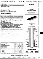 MC44001 datasheet pdf Motorola