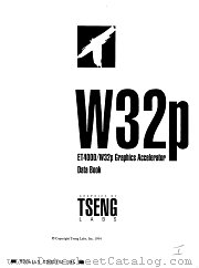 ET4000-W32P datasheet pdf Tseng Labs