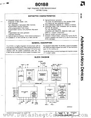 N80188 datasheet pdf Advanced Micro Devices