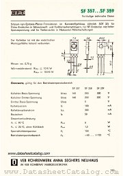 SF358 datasheet pdf RFT