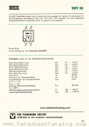SMY50 datasheet pdf RFT