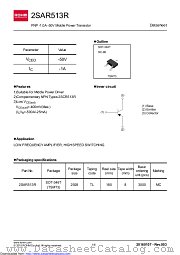 2SAR513R datasheet pdf ROHM