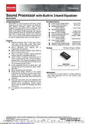 BD37524FS-E2 datasheet pdf ROHM