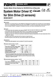 BH5510KVT-E2 datasheet pdf ROHM