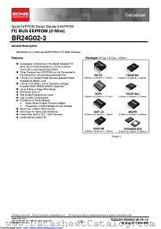 BR24G02F-3 datasheet pdf ROHM
