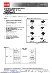 BR24T08FV-WE2 datasheet pdf ROHM