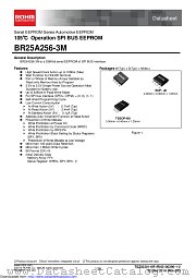 BR25A256FVT-3M datasheet pdf ROHM