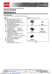BR25G640F-3GE2 datasheet pdf ROHM