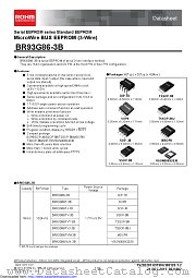 BR93G86FV-3BGTE2 datasheet pdf ROHM