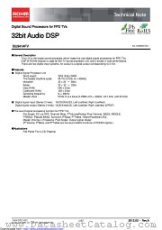 BU9414FV-E2 datasheet pdf ROHM