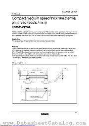 KD2003-CF30A datasheet pdf ROHM