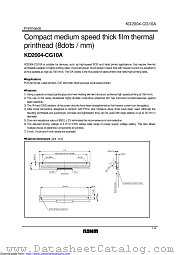 KD2004-CG10A datasheet pdf ROHM