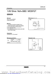 QS5U34 datasheet pdf ROHM