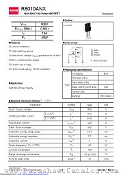 R8010ANX datasheet pdf ROHM