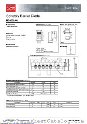 RB055L-40 datasheet pdf ROHM