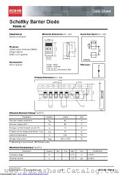RB058L-40 datasheet pdf ROHM
