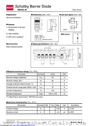 RB058L-60 datasheet pdf ROHM