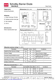 RB085BM-90 datasheet pdf ROHM