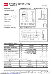 RB088BM-30 datasheet pdf ROHM