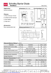 RB088BM-60TL datasheet pdf ROHM