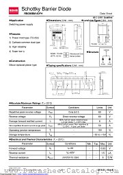 RB098BM-60FH datasheet pdf ROHM