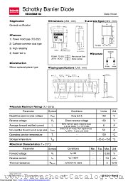 RB098BM150TL datasheet pdf ROHM