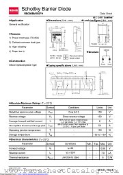 RB098BM150FH datasheet pdf ROHM
