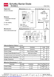 RB160MM-40TR datasheet pdf ROHM