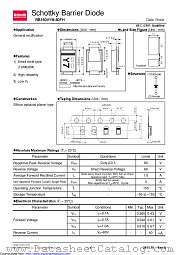 RB160VYM-60FH datasheet pdf ROHM