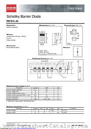RB161L-40TE25 datasheet pdf ROHM