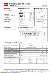 RB168L-40 datasheet pdf ROHM