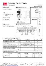RB168L-60TF datasheet pdf ROHM