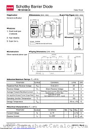 RB168VAM-30 datasheet pdf ROHM