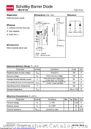 RB218T150 datasheet pdf ROHM