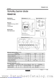 RB480Y-90 datasheet pdf ROHM