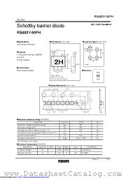 RB480Y-90FH datasheet pdf ROHM