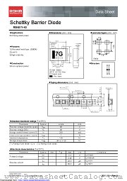 RB481Y-40T2R datasheet pdf ROHM