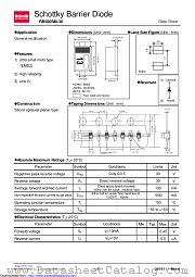 RB500SM-30T2R datasheet pdf ROHM