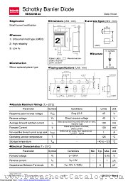 RB500VM-40 datasheet pdf ROHM