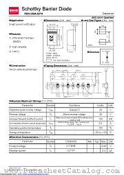RB510SM-30FHT2R datasheet pdf ROHM