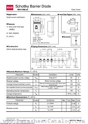 RB510SM-40T2R datasheet pdf ROHM
